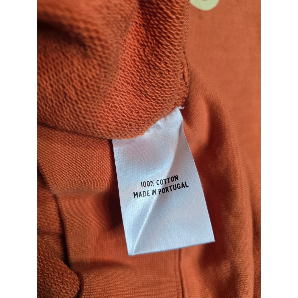 KROST x TOMS We're All Friends Here Sweatshirt Orange Cotton Crewneck Large - Picture 7 of 7